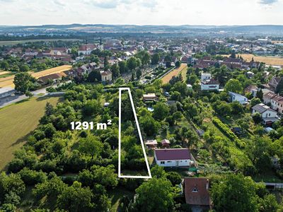 Prodej stavebního pozemku 1291 m²