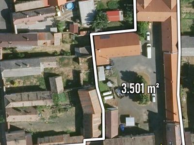 Prodej výrobní haly, prostoru 3501 m²