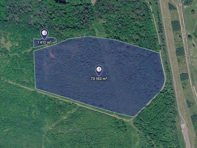 Prodej  pole 74 594 m²