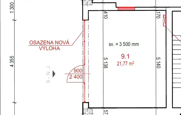 Pronájem obchodního prostoru 21 m², Jihlava – náhled fotky 2