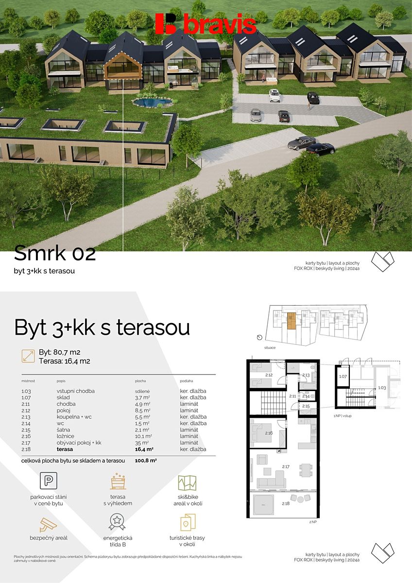 Prodej bytu 3+kk 88 m² – fotografie 4