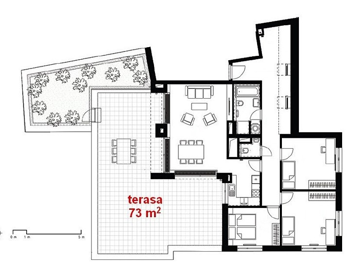 Квартира 4+kk на продаж, 108 м² (7 з 30)