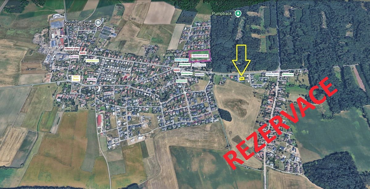 Prodej stavebního pozemku 828 m² – fotografie 3