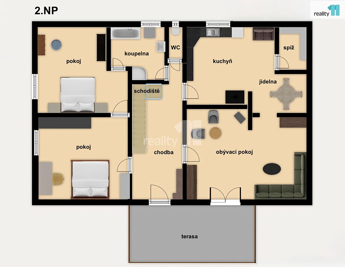 Prodej vícegeneračního domu 200 m², pozemek 6424 m² – fotografie 3
