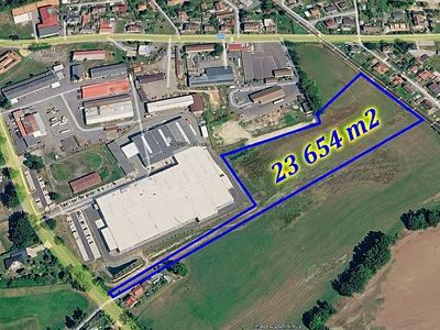 Prodej komerčního pozemku 23653 m²