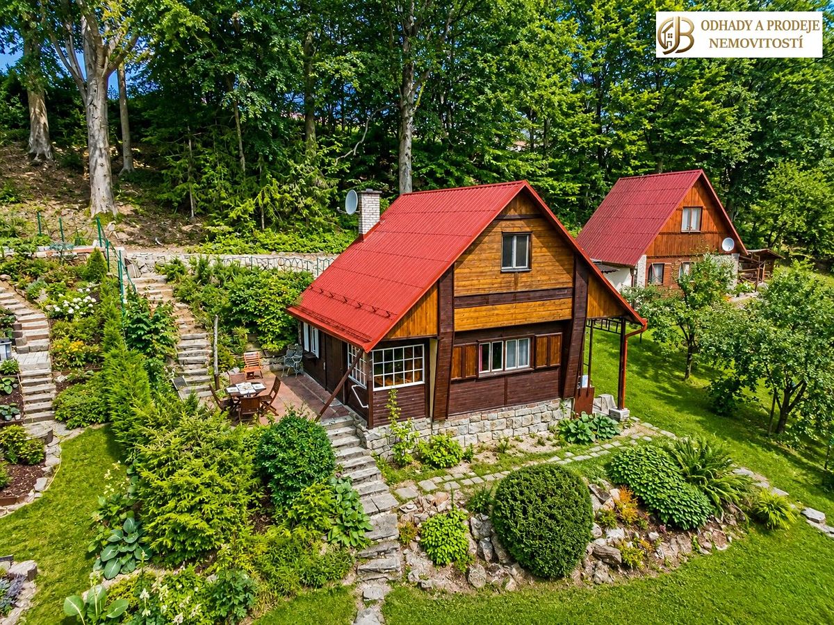 Prodej chaty 50 m², pozemek 374 m²