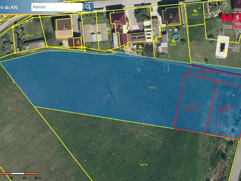 Prodej stavebního pozemku 1000 m², Újezd u Přelouče – náhled fotky 3