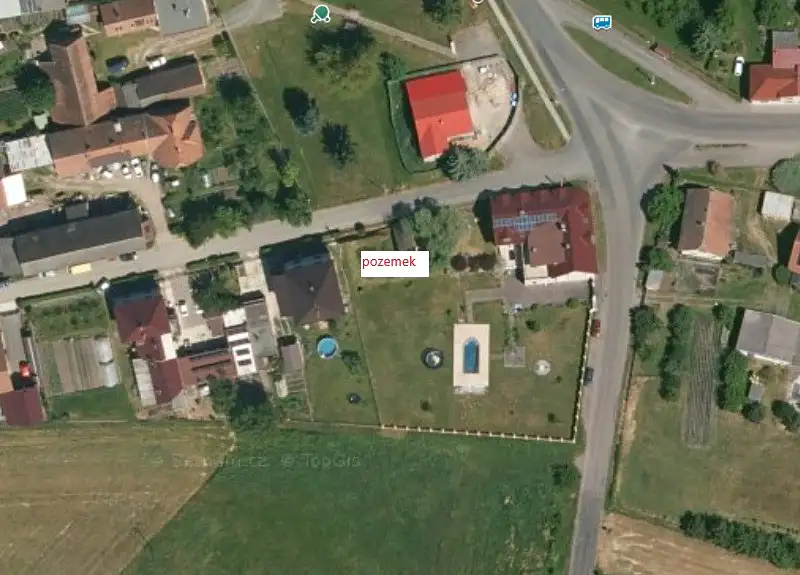 Prodej stavebního pozemku 800 m², Újezd u Přelouče – náhled fotky 2