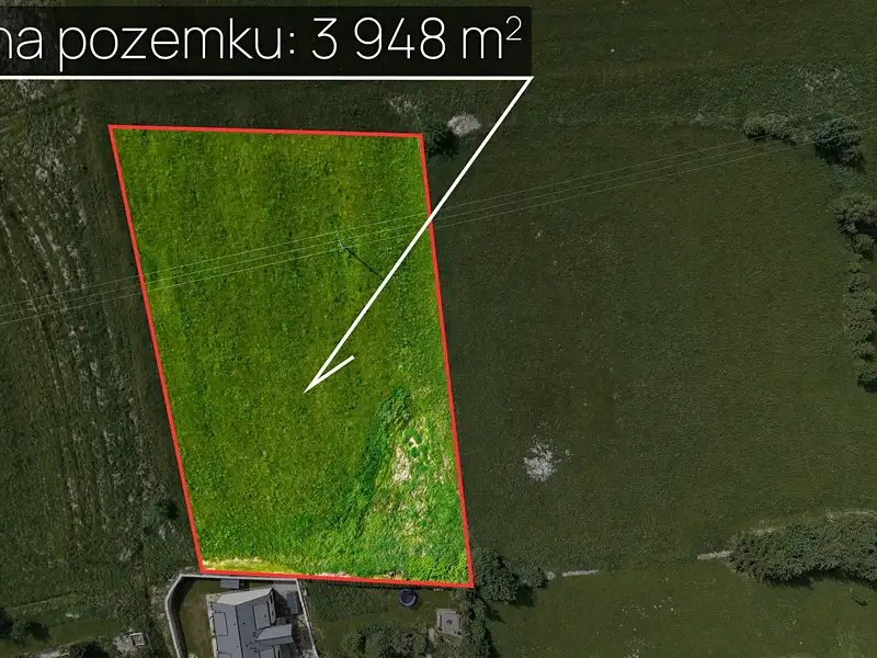 Prodej stavebního pozemku 3948 m², Červená Voda – náhled fotky 3