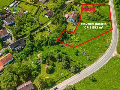 Prodej stavebního pozemku 3582 m²