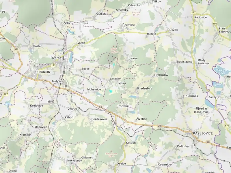 Prodej pole 20348 m², Čmelíny – náhled fotky 3