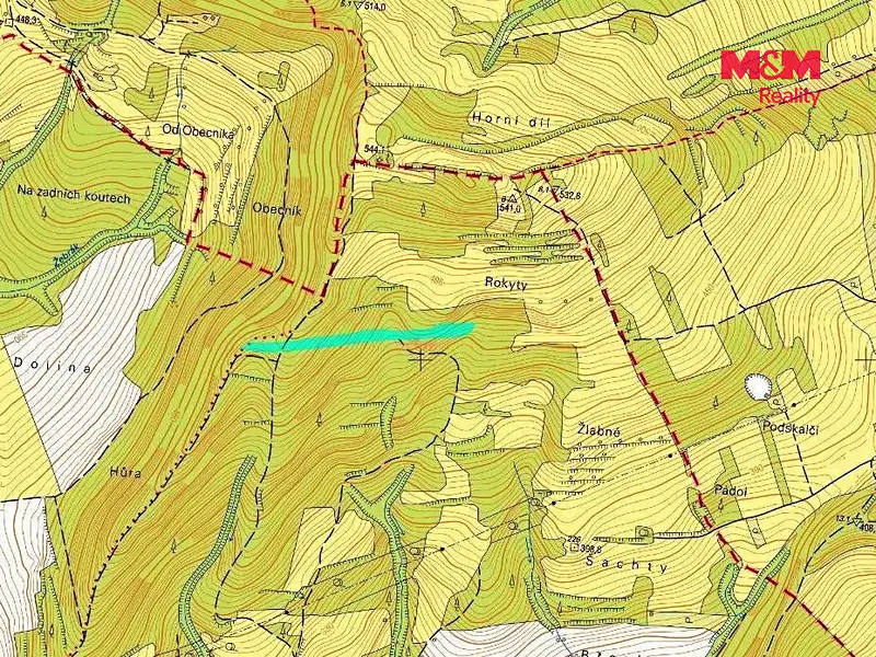 Prodej lesa 10970 m², Lešná – náhled fotky 2