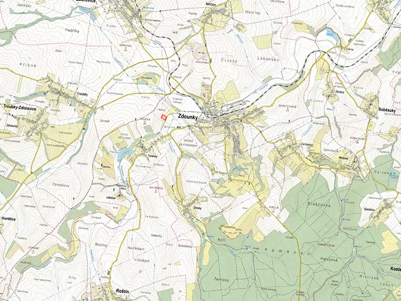 Prodej pole 7967 m², Zdounky – náhled fotky 2