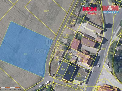 Prodej stavebního pozemku 2167 m²