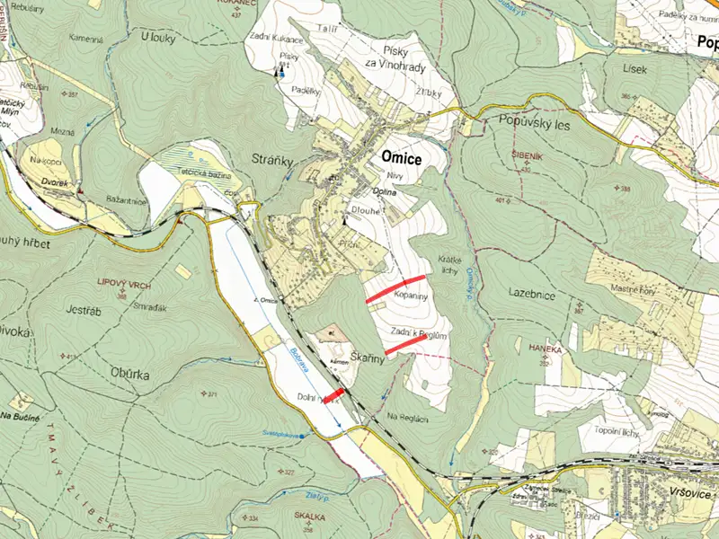 Prodej pole 9696 m², Omice – náhled fotky 3