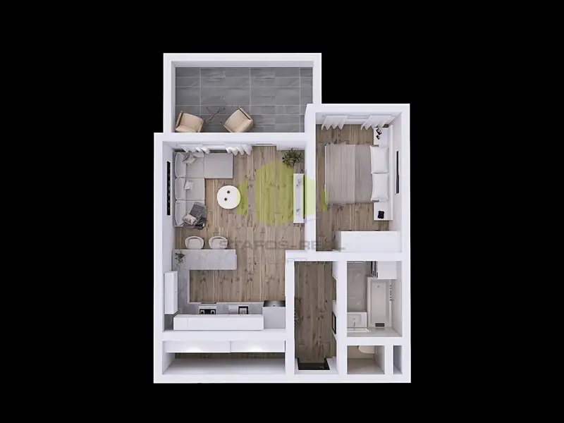 Pronájem bytu 2+kk 56 m², Olomouc – náhled fotky 2