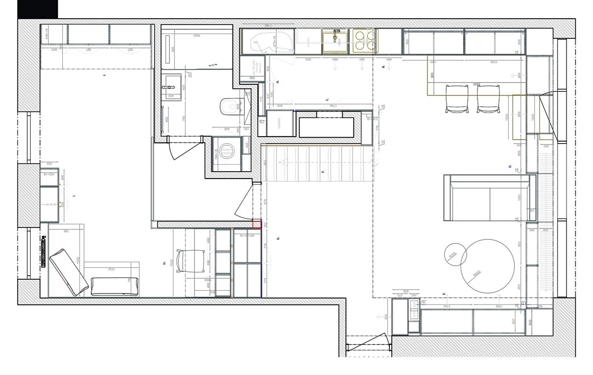 Pronájem bytu 3+kk 110 m² – fotografie 3