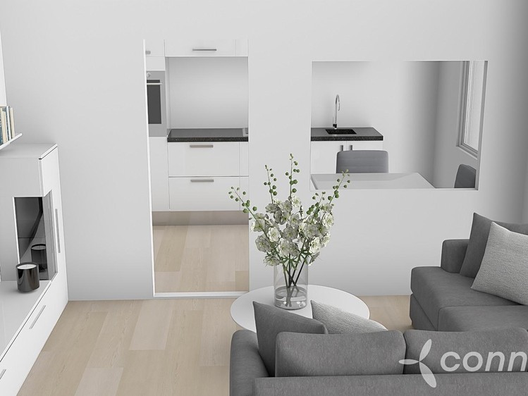 Pronájem bytu 3+kk, 39 m² (4 z 18)