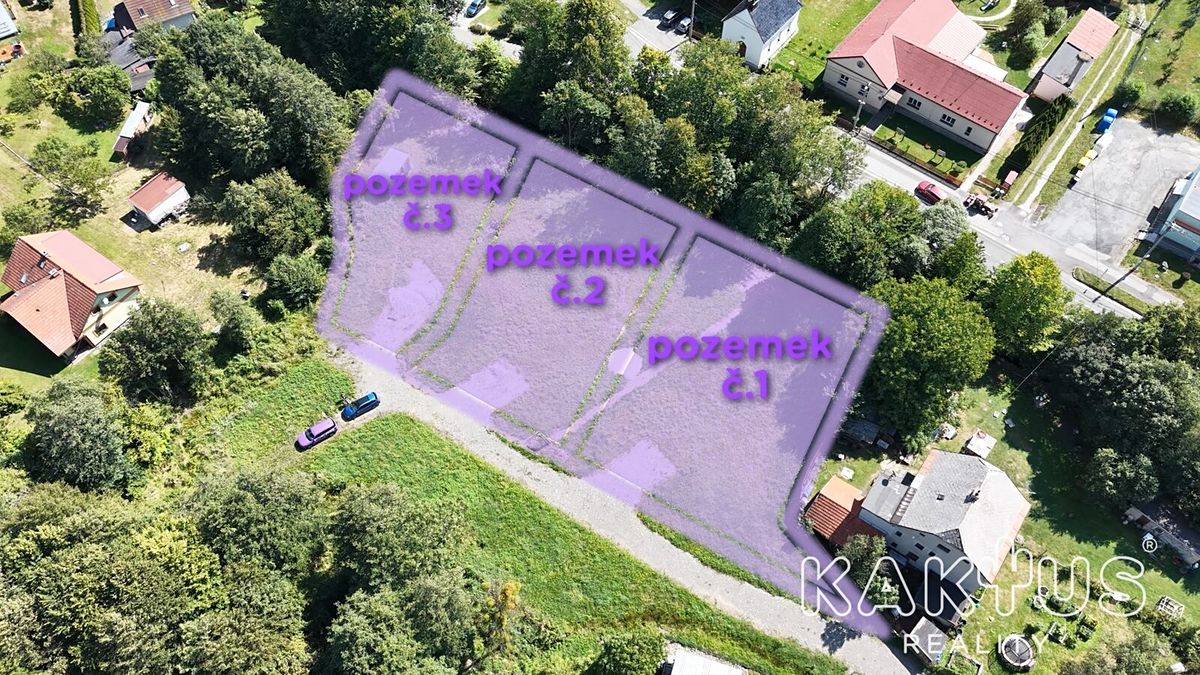 Prodej stavebního pozemku 922 m²