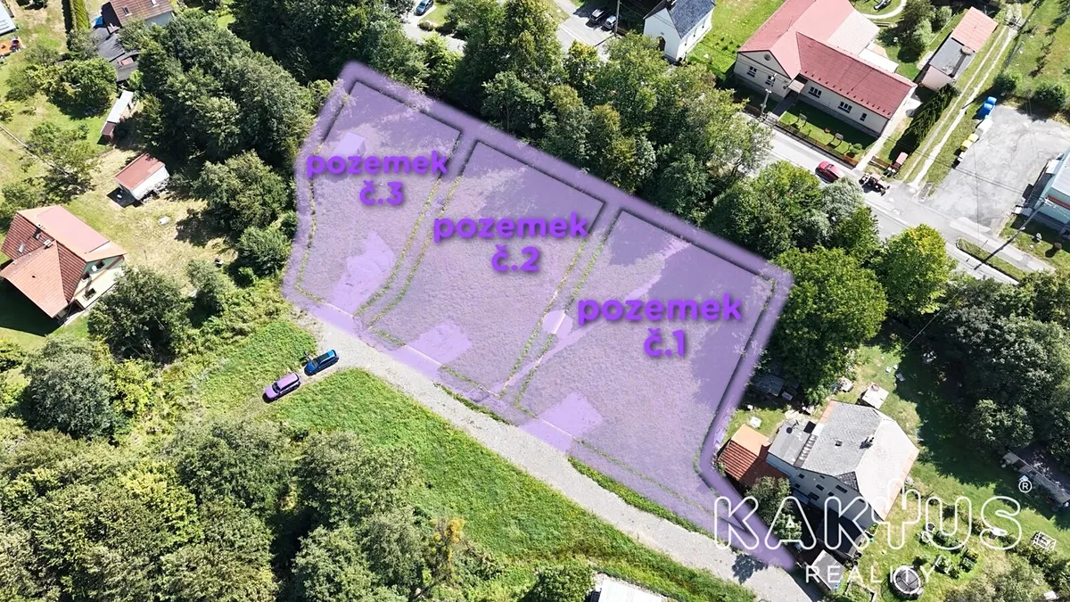 Prodej stavebního pozemku 922 m²