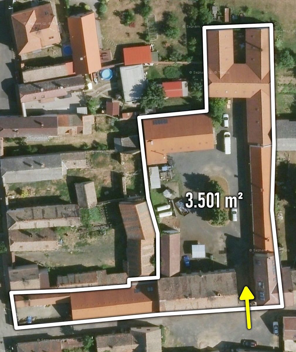 Prodej skladového prostoru 3501 m²