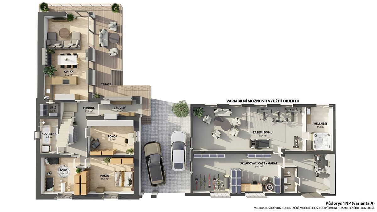 Prodej rodinného domu 302 m², pozemek 1012 m² – fotografie 2