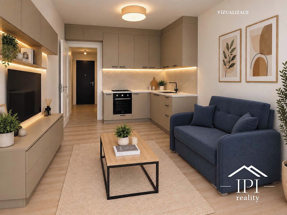 Pronájem bytu 1+kk 27 m²