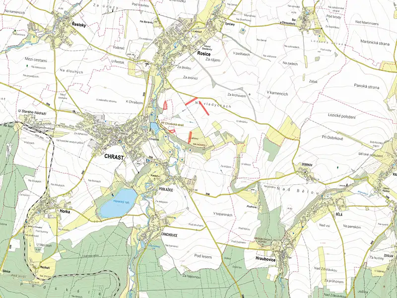 Prodej pole 10394 m², Rosice – náhled fotky 2