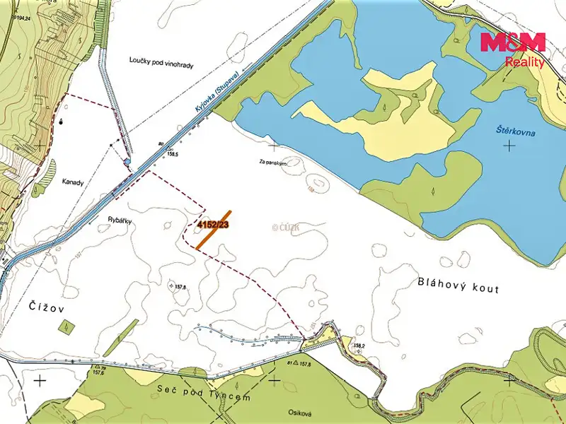 Prodej pole 1388 m², Moravská Nová Ves – náhled fotky 2