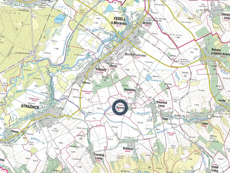 Prodej pole 3981 m², Žeraviny – náhled fotky 3
