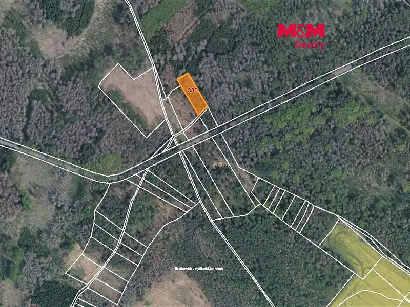 Prodej lesa 1396 m², Račice – náhled fotky 1
