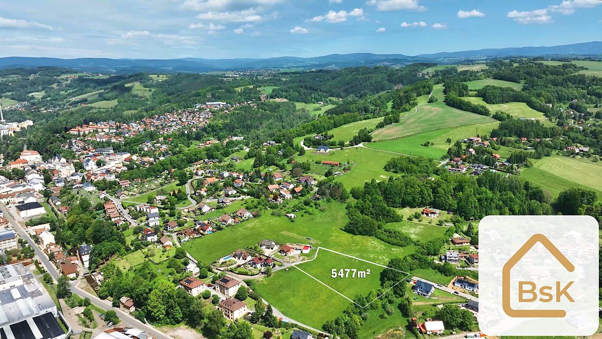 Prodej stavebního pozemku 5477 m²