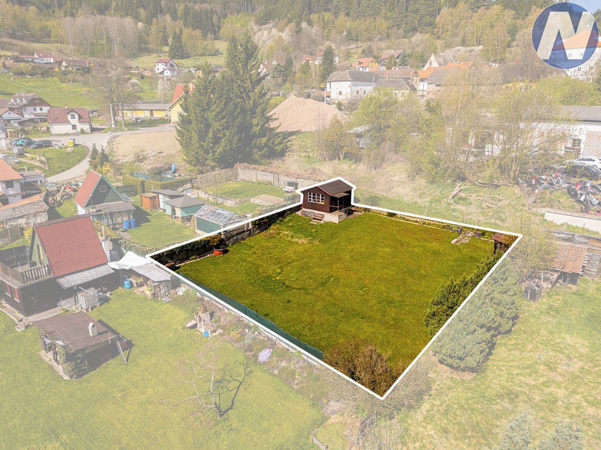 Prodej zahrady 503 m², Větřní – fotka 1 z 3