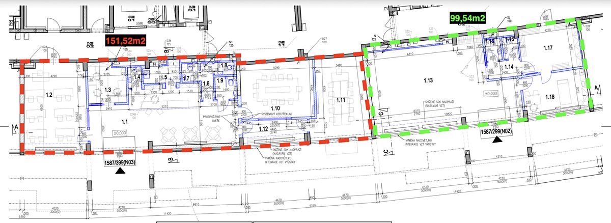 Pronájem obchodního prostoru 151 m² – fotografie 3