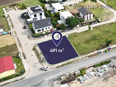 Prodej stavebního pozemku 491 m²