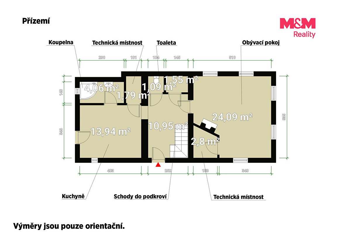 Prodej rodinného domu 124 m², pozemek 1126 m² – fotografie 2