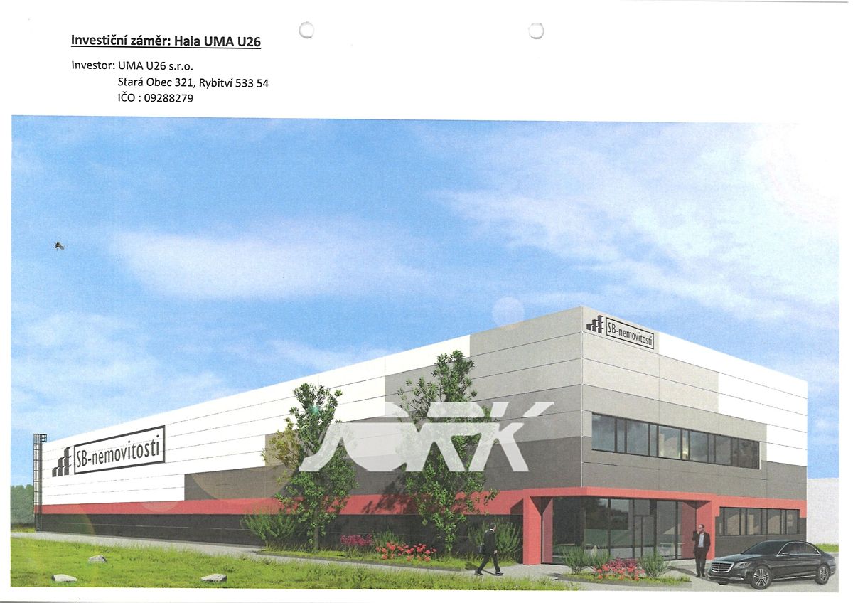 Prodej komerčního pozemku 2885 m²