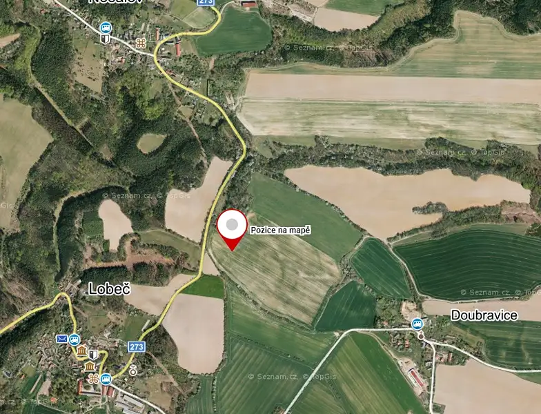 Prodej pole 20721 m², Nosálov – náhled fotky 3