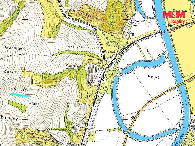 Prodej pole 479 m², Napajedla – náhled fotky 3