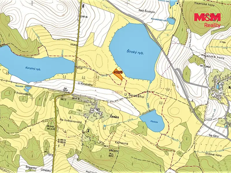 Prodej louky 4490 m², Oselce – náhled fotky 2