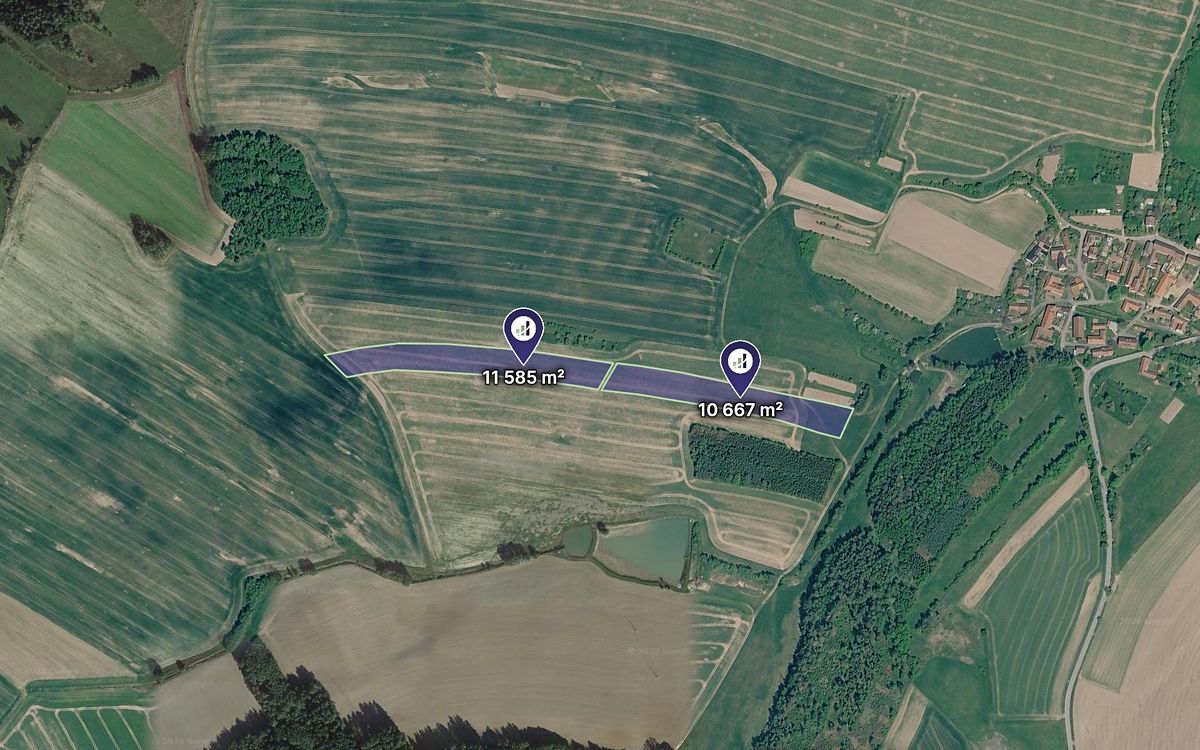Prodej pole 22252 m²