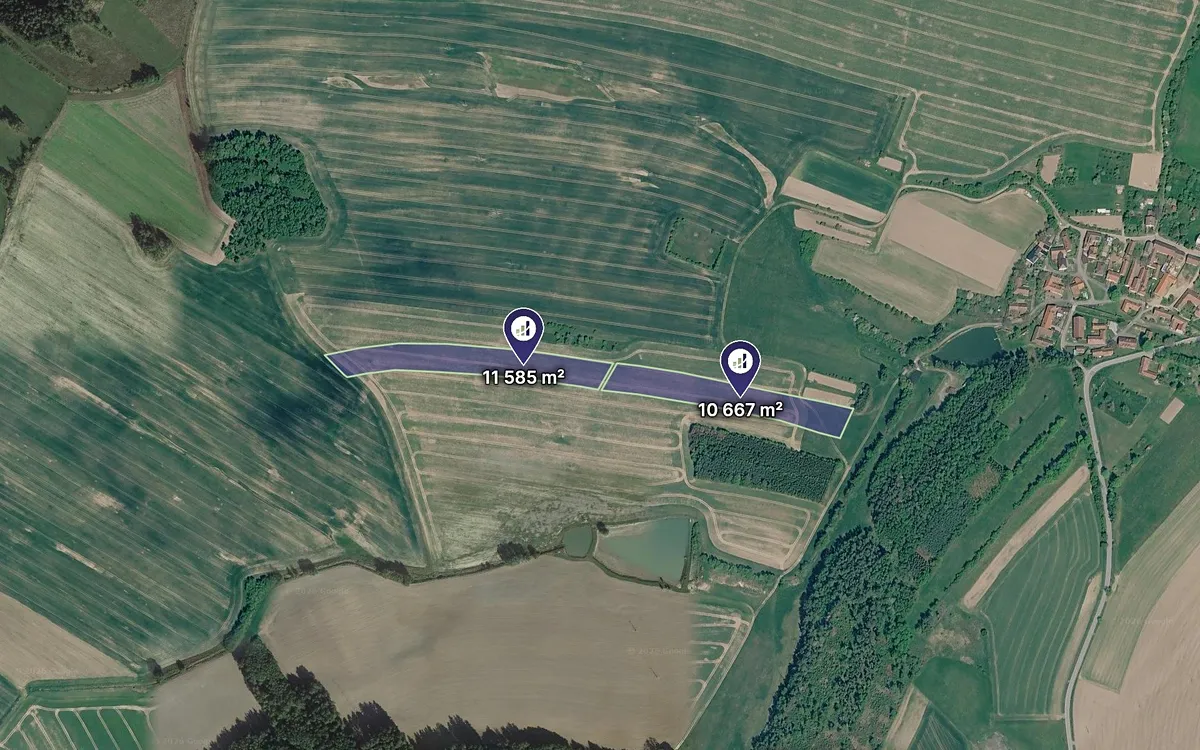 Prodej pole 22252 m²