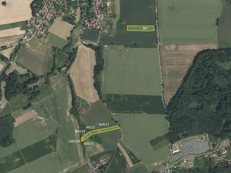 Prodej pole 7818 m², Vitice – náhled fotky 1