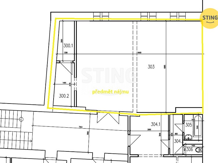 Pronájem komerčního prostoru, 73 m² (5 z 5)