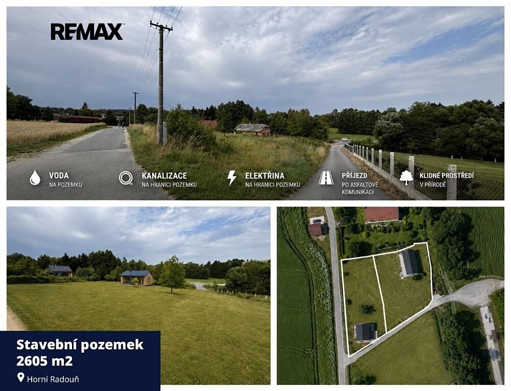 Prodej stavebního pozemku 2605 m²