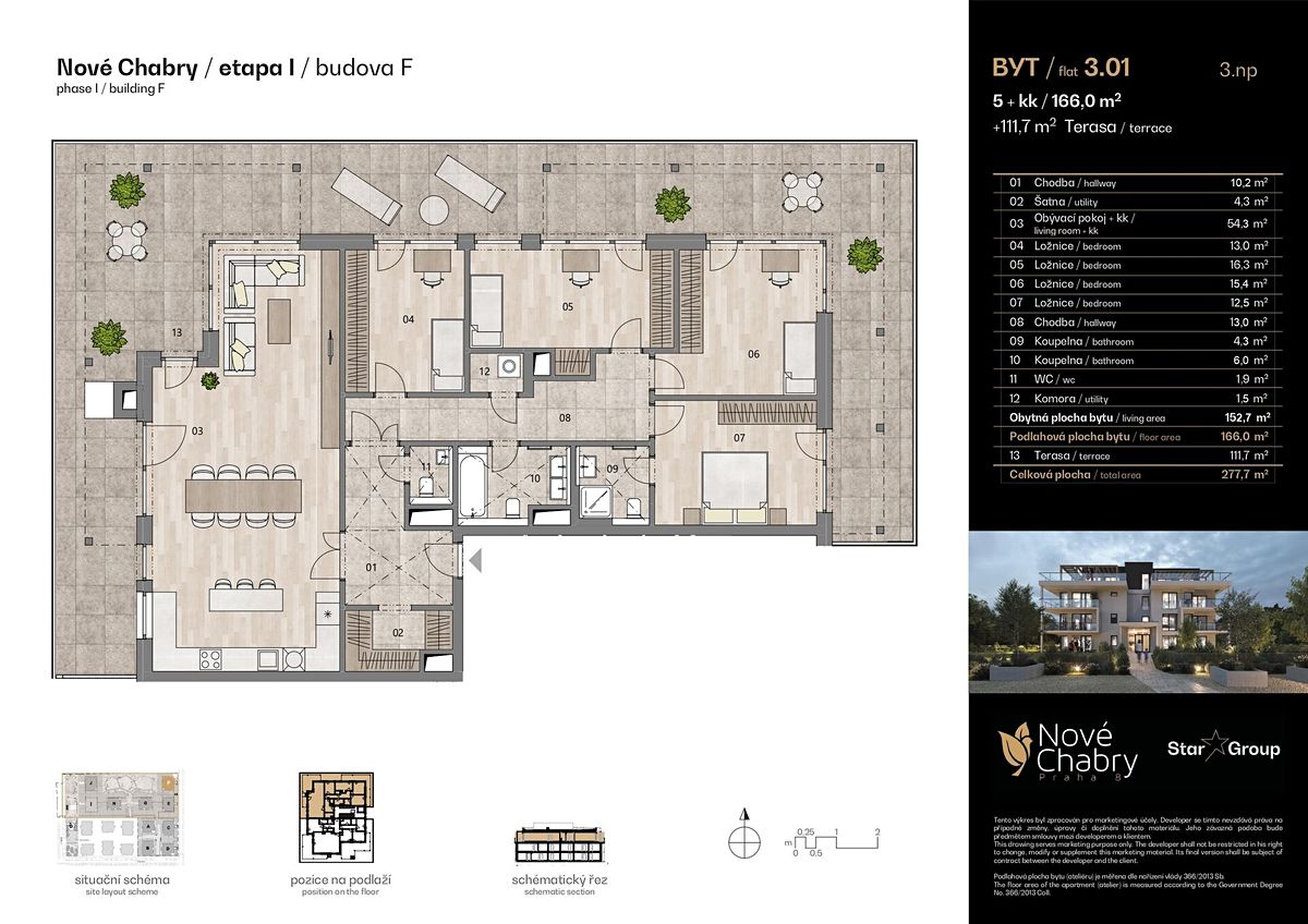Prodej bytu 5+kk 166 m² – fotografie 2
