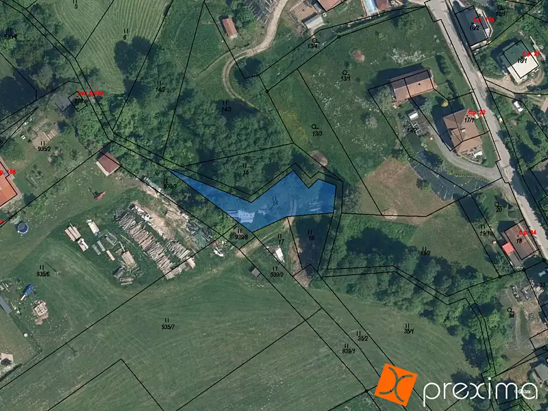 Prodej pozemku 593 m², Kruh – náhled fotky 1