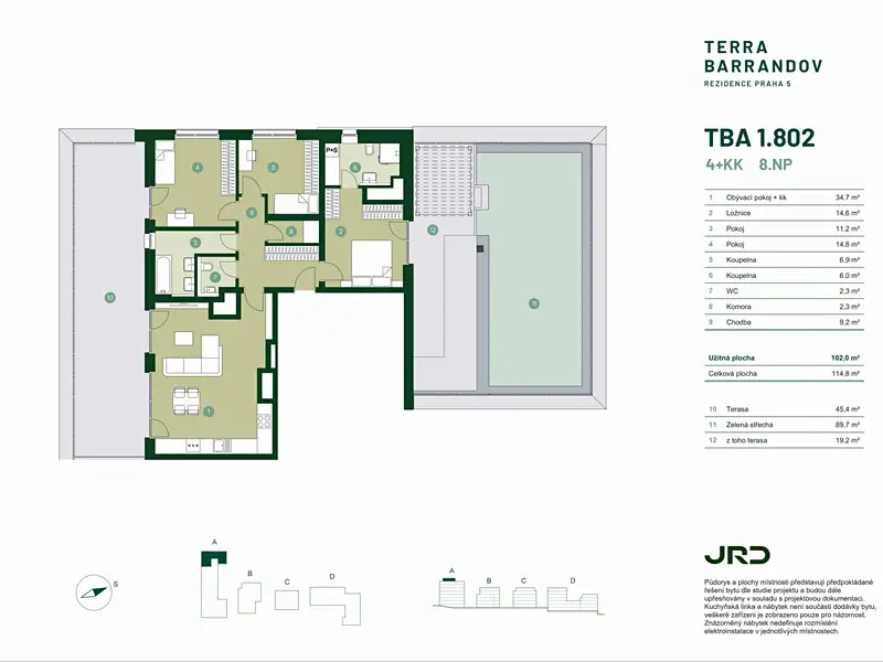 Prodej bytu 4+kk 115 m², Praha – náhled fotky 2