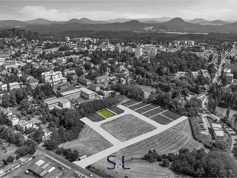 Prodej stavebního pozemku 602 m², Nový Bor – náhled fotky 3