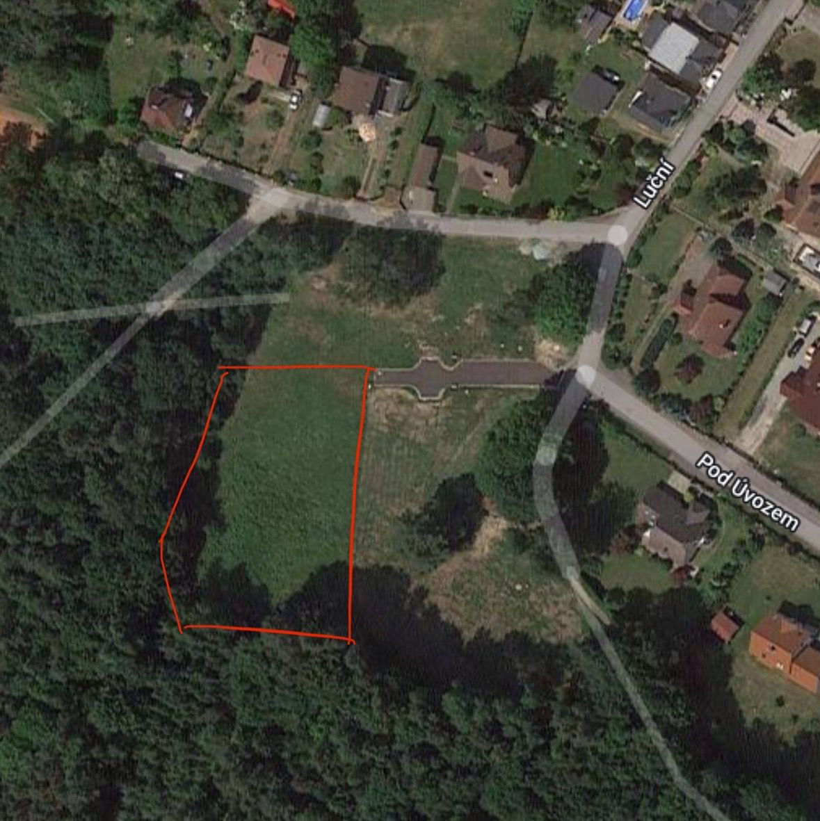 Prodej stavebního pozemku 2853 m² – fotografie 4